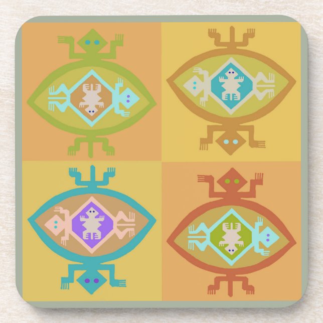 Southwest Tortuga Family Coaster (Front)