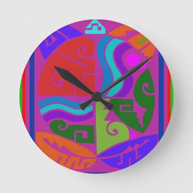 Southwest Tortuga Round Clock (Front)