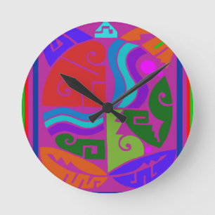 Southwest Tortuga Round Clock