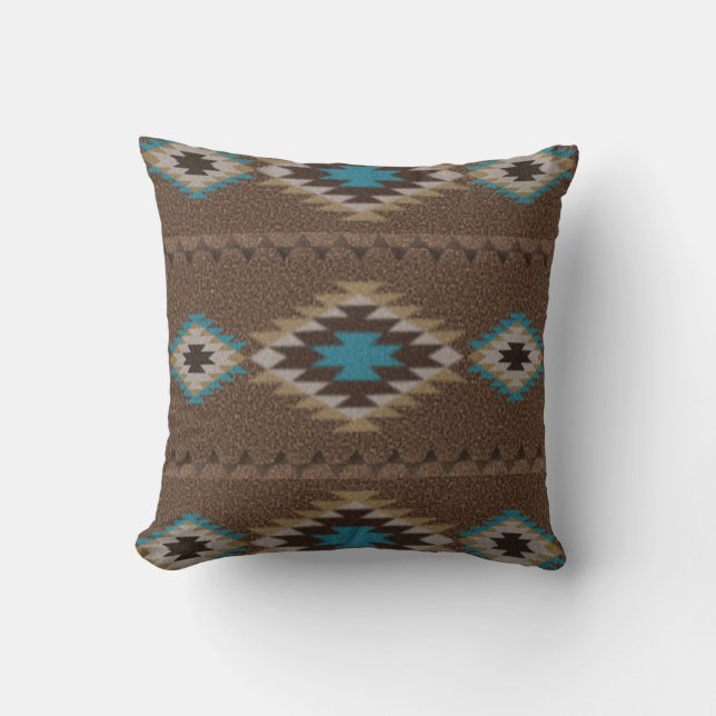 Southwest Tranquillity Cotton Throw Pillow 16x16 (Front)