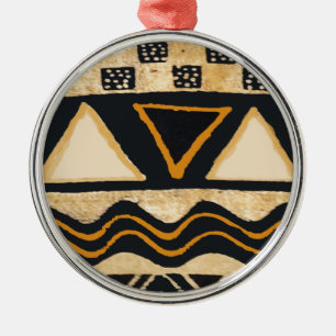 Southwest Tribal Native American Design Metal Tree Decoration