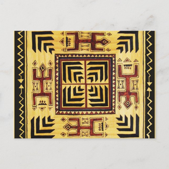 Southwest Tribal Spirits Postcard (Front)
