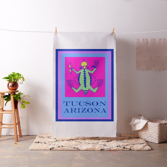 Southwest Tucson Arizona Designer Fabric (In Situ)