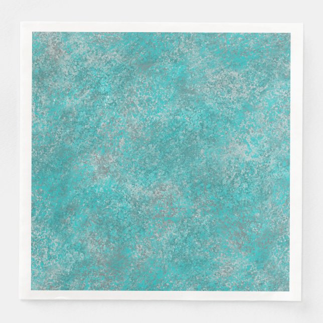 Southwest Turquoise Napkin (Front)