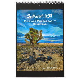 Southwest USA Fine Art Photography 2027 Calendar