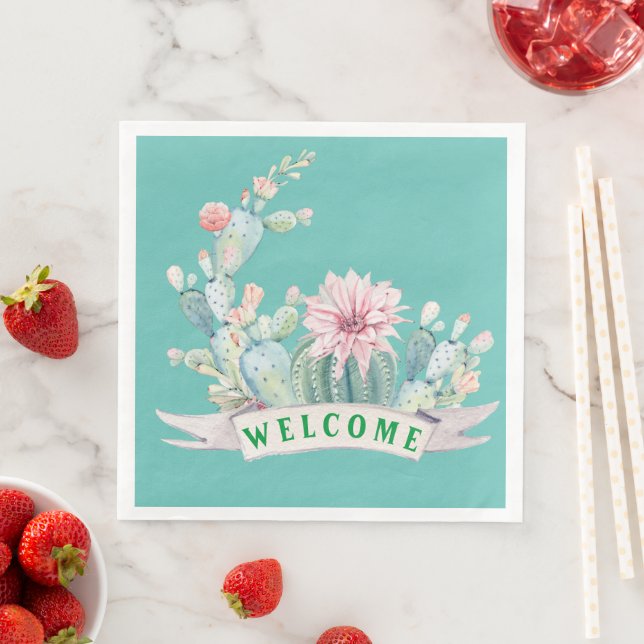 Southwest Welcome Paper Napkin (Insitu)