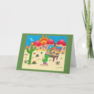 Southwest whimsical greeting cards