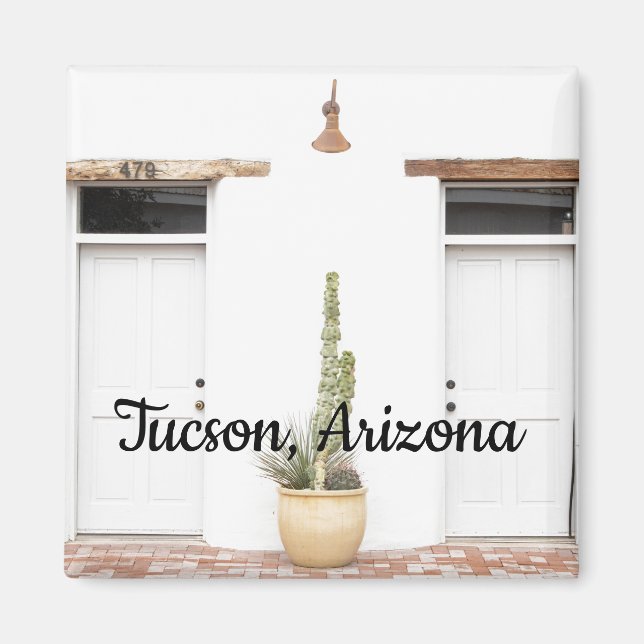 Southwest White Entry Magnet (Front)