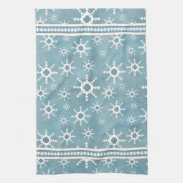 Southwest Winter Tea Towel