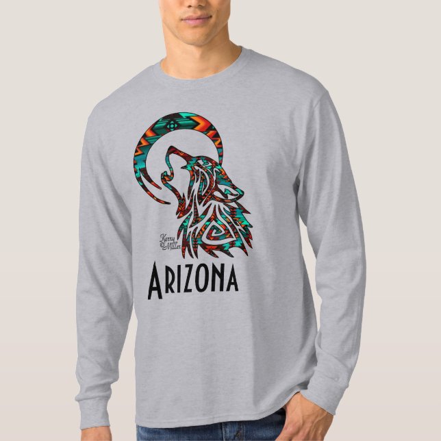 Southwest Wolf T-Shirt (Front)