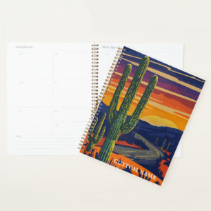 Southwestern 2025 Planner - Laminated Landscape