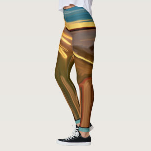 Southwestern Abstract Art Leggings