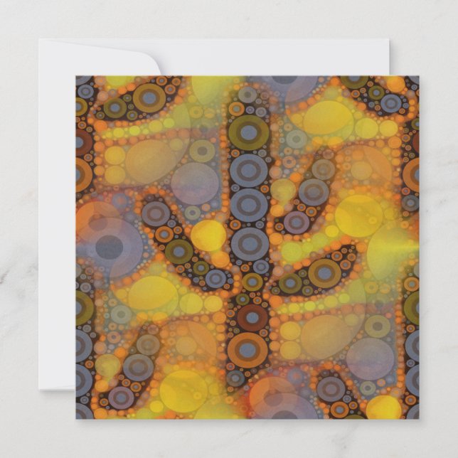 Southwestern Arizona Saguaro Cactus Mosaic Design (Front)