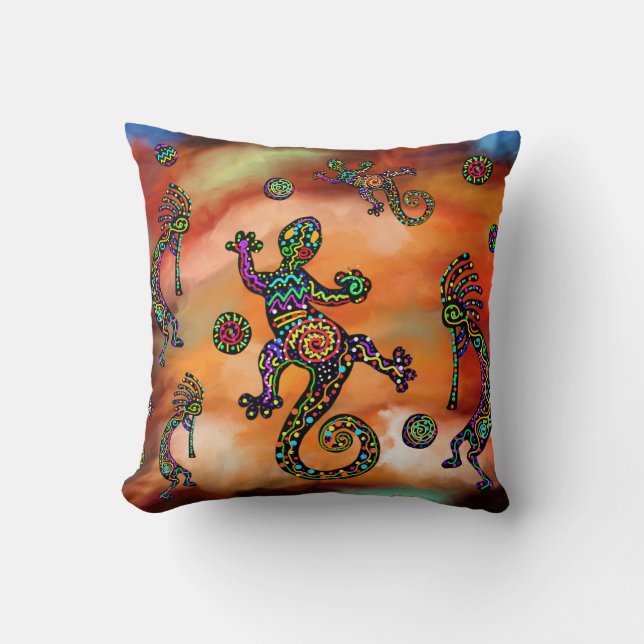 SOUTHWESTERN ART CUSHION (Front)