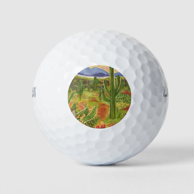 Southwestern Art Golf Balls (Front)
