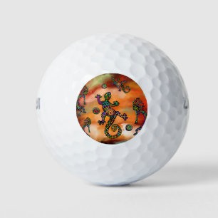 Southwestern Art Kokopeli Golf Balls