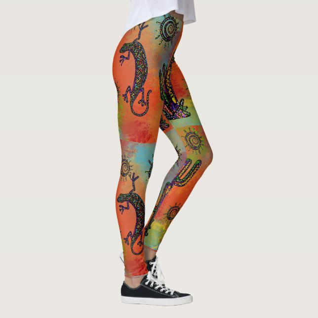 Southwestern Art Leggings (Right)