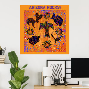 Southwestern Art Poster