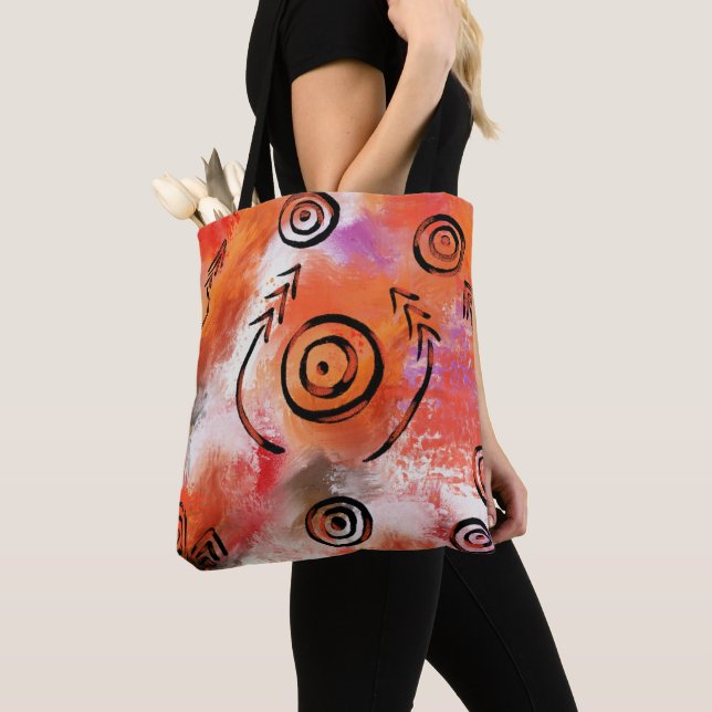  Southwestern Art Tote Bag (Close Up)