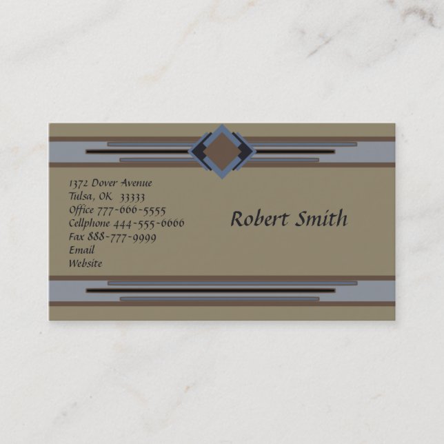 Southwestern Business Card (Front)