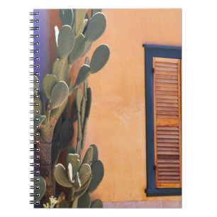 Southwestern Cactus (Opuntia dejecta) and Notebook