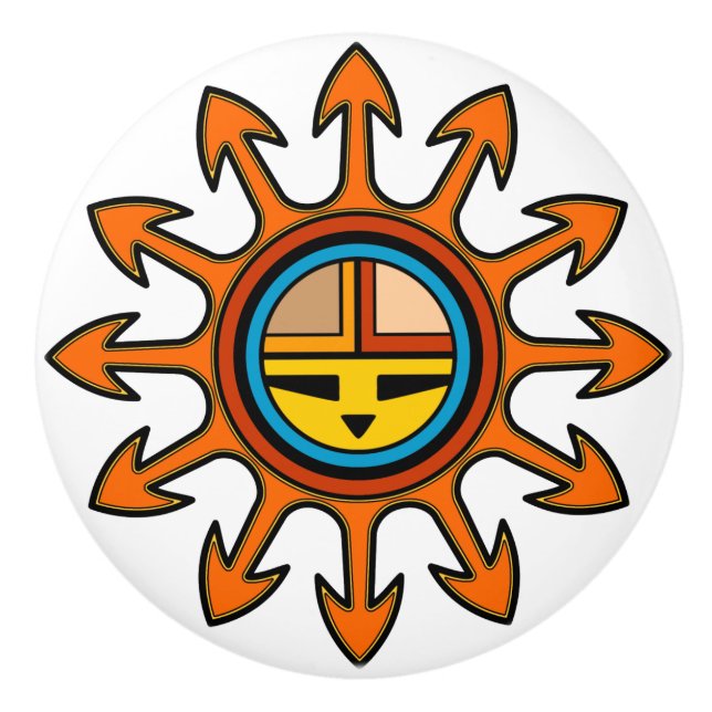 Southwestern Ceramic Knobs (Front)