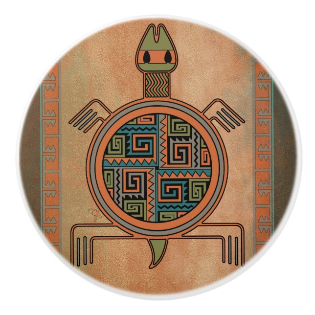 Southwestern Ceramic Knobs (Front)