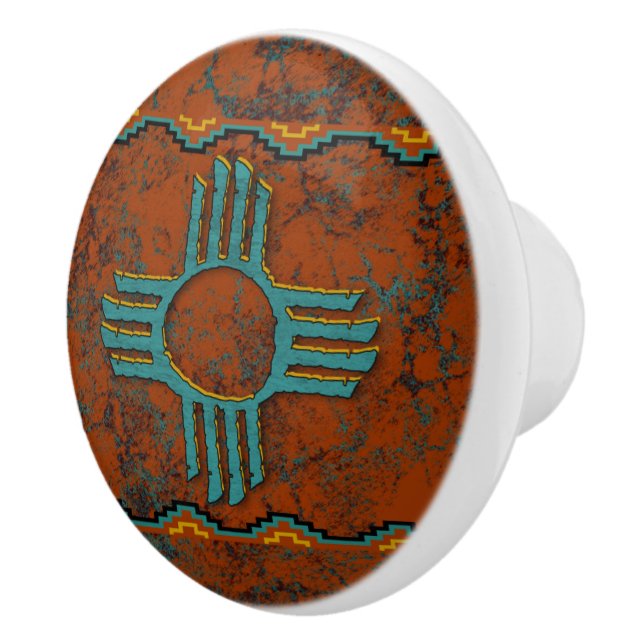 Southwestern Ceramic Knobs (Right)
