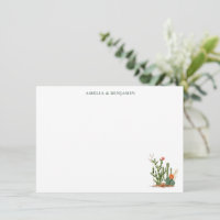 Southwestern Desert Cactus Couples Shower Custom