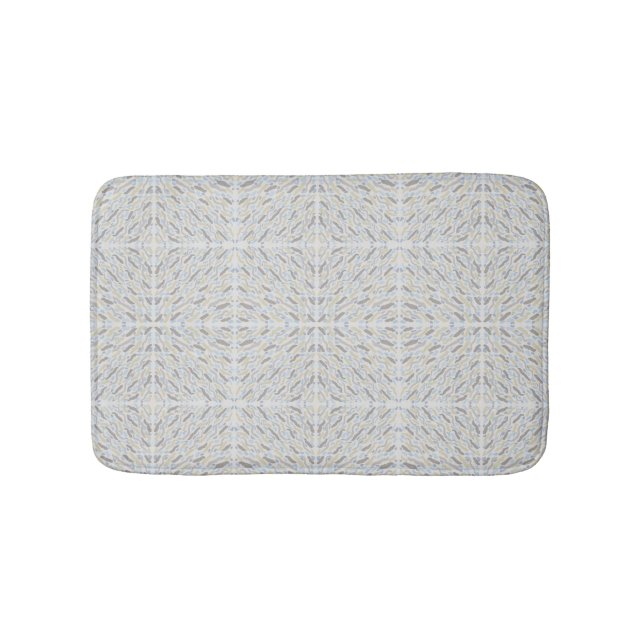 Southwestern Desert Colours Pattern Bath Mat (Front)
