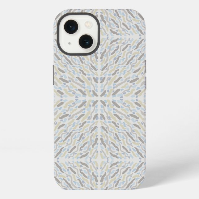 Southwestern Desert Colours Pattern iPhone Case (Back)