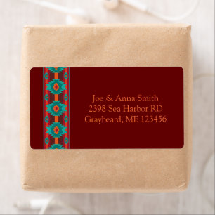 Southwestern ethnic geometric design 