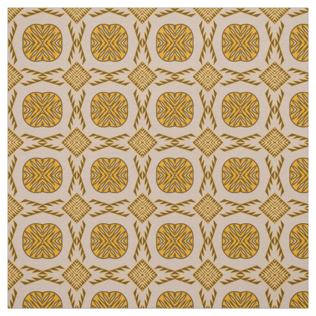 Southwestern Ethnic Geometric Pattern. Fabric (Swatch)