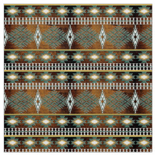 southwestern ethnic navajo pattern fabric