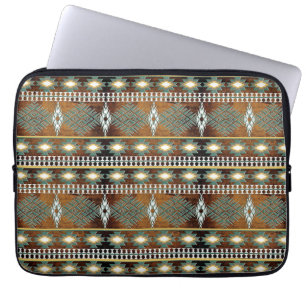 southwestern ethnic navajo pattern laptop sleeve