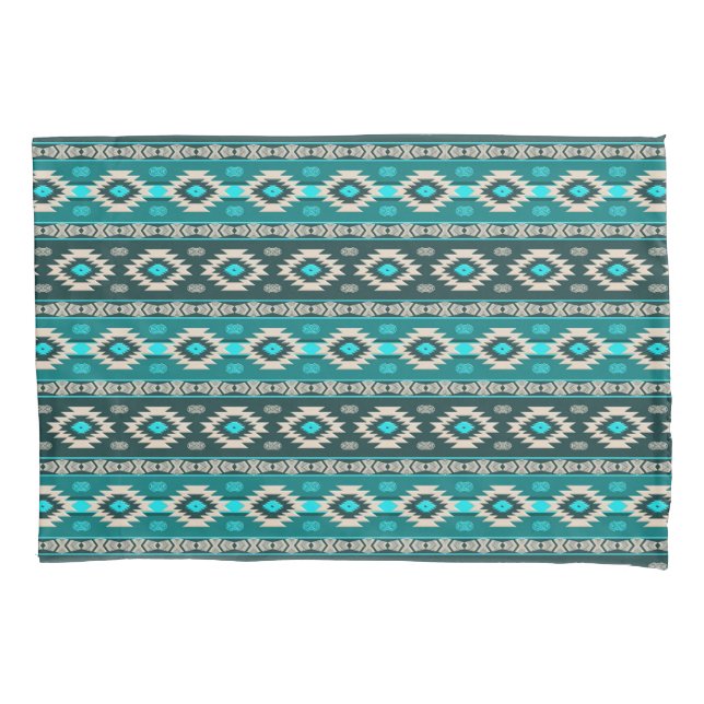 Southwestern ethnic tribal pattern. pillowcase (Front)