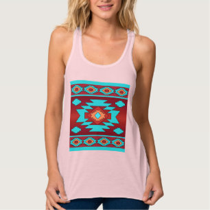 Southwestern ethnic tribal pattern. tank top
