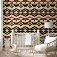 Southwestern Geometric Tapestry