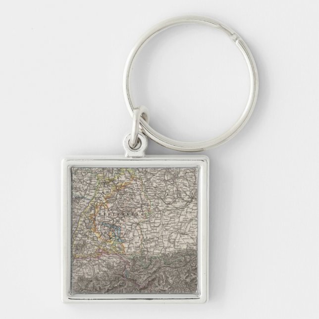 Southwestern Germany and Switzerland Key Ring (Front)