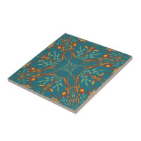 Southwestern Golden Sun Ray Colours Pattern