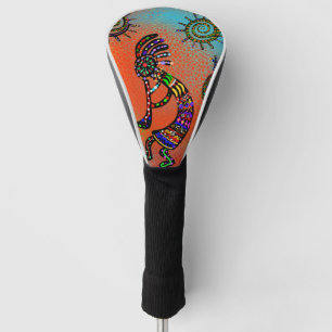 SOUTHWESTERN KOKOPELLI ART GOLF HEAD COVER