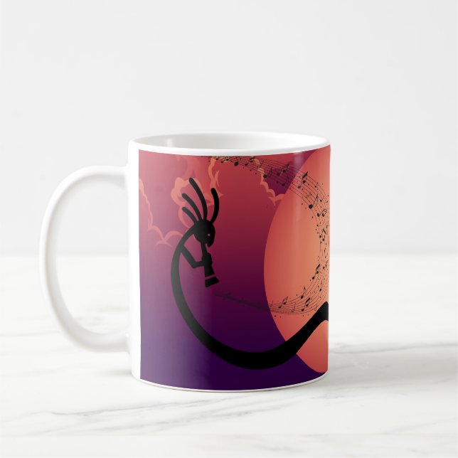 Southwestern Kokopellis Coffee Mug (Left)