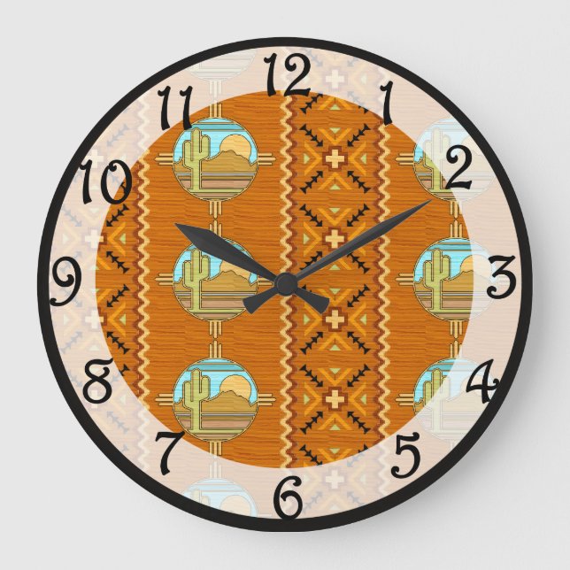 Southwestern Large Clock (Front)