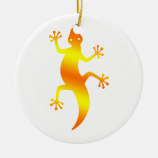 Southwestern Lizard Ceramic Tree Decoration