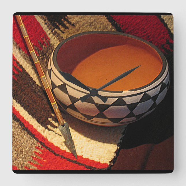 Southwestern Native American clock (Front)