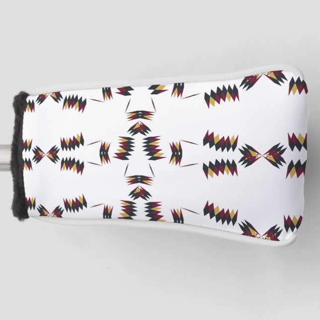 Southwestern Native Pattern Golf Head Cover (Front)