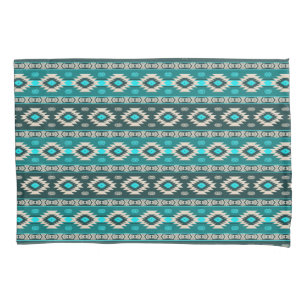 Southwestern navajo ethnic tribal pattern. pillowcase
