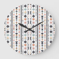 Southwestern Navajo Inspired Geometric Cream Teal