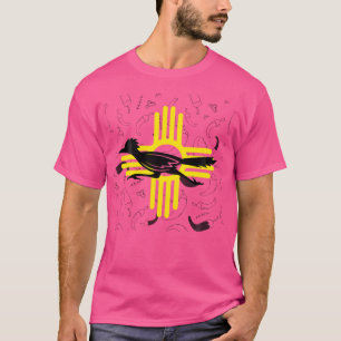 Southwestern New Mexico Spirit Road Runner Zia Chi T-Shirt