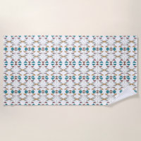 Southwestern Oblique Triangle Pattern Design